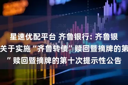 星速优配平台 齐鲁银行: 齐鲁银行股份有限公司关于实施“齐鲁转债”赎回暨摘牌的第十次提示性公告