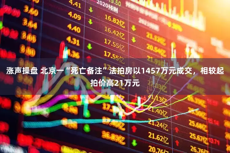 涨声操盘 北京一“死亡备注”法拍房以1457万元成交，相较起拍价高21万元