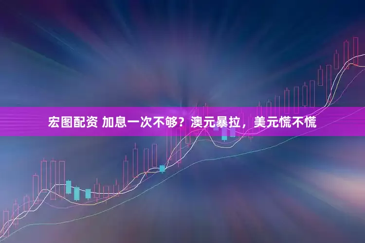 宏图配资 加息一次不够？澳元暴拉，美元慌不慌